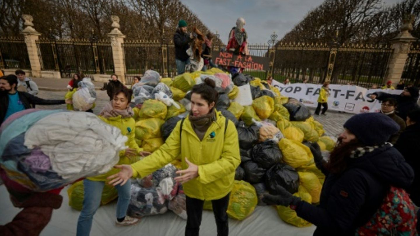 Protest gegen Fast Fashion