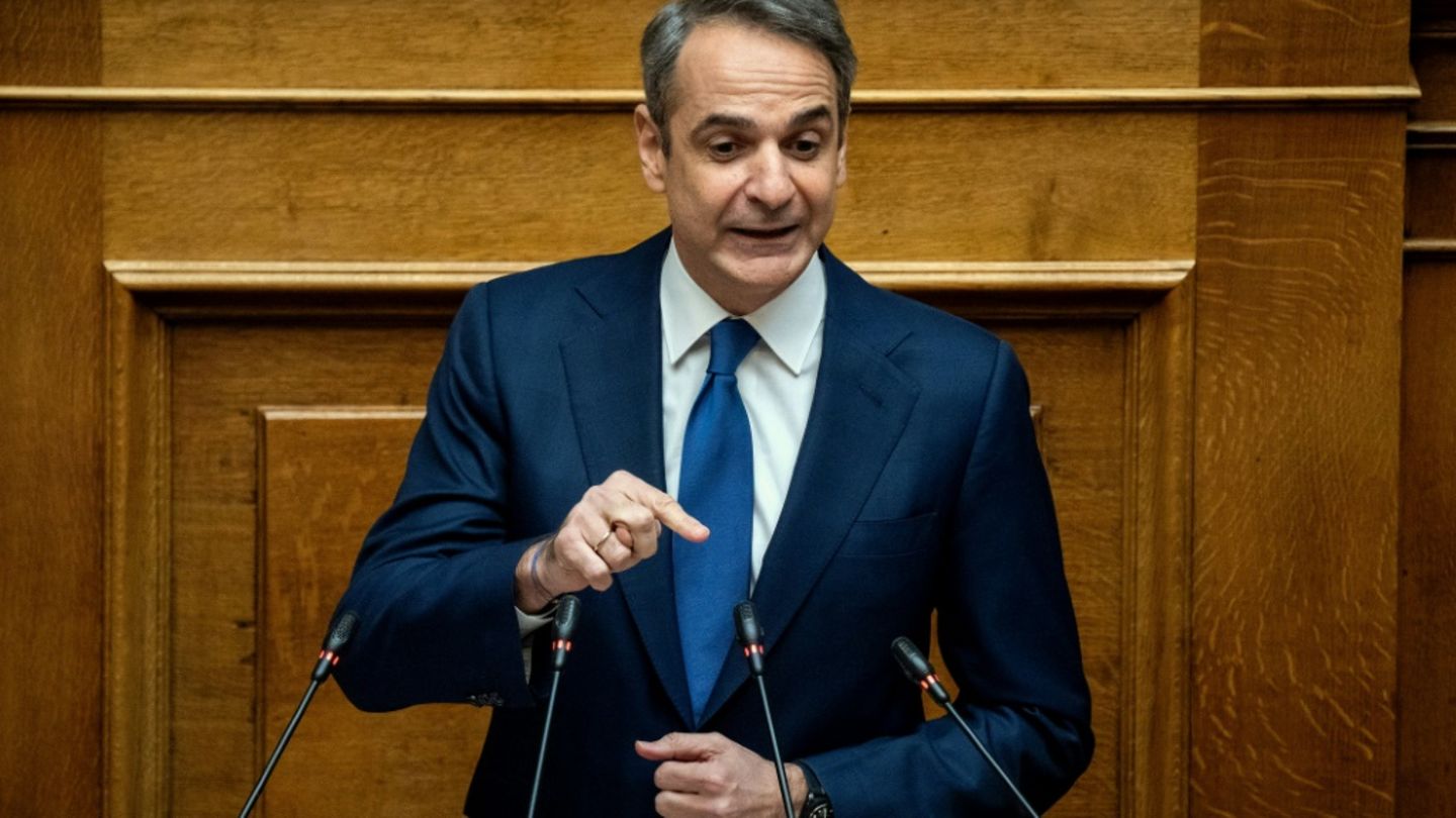 Der griechische Regierungschef Kyriakos Mitsotakis