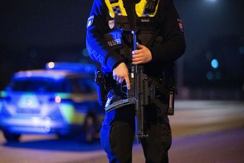 Polizist in Hamburg