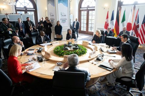 Außenministerinnen und Außenminister der G7-Staaten