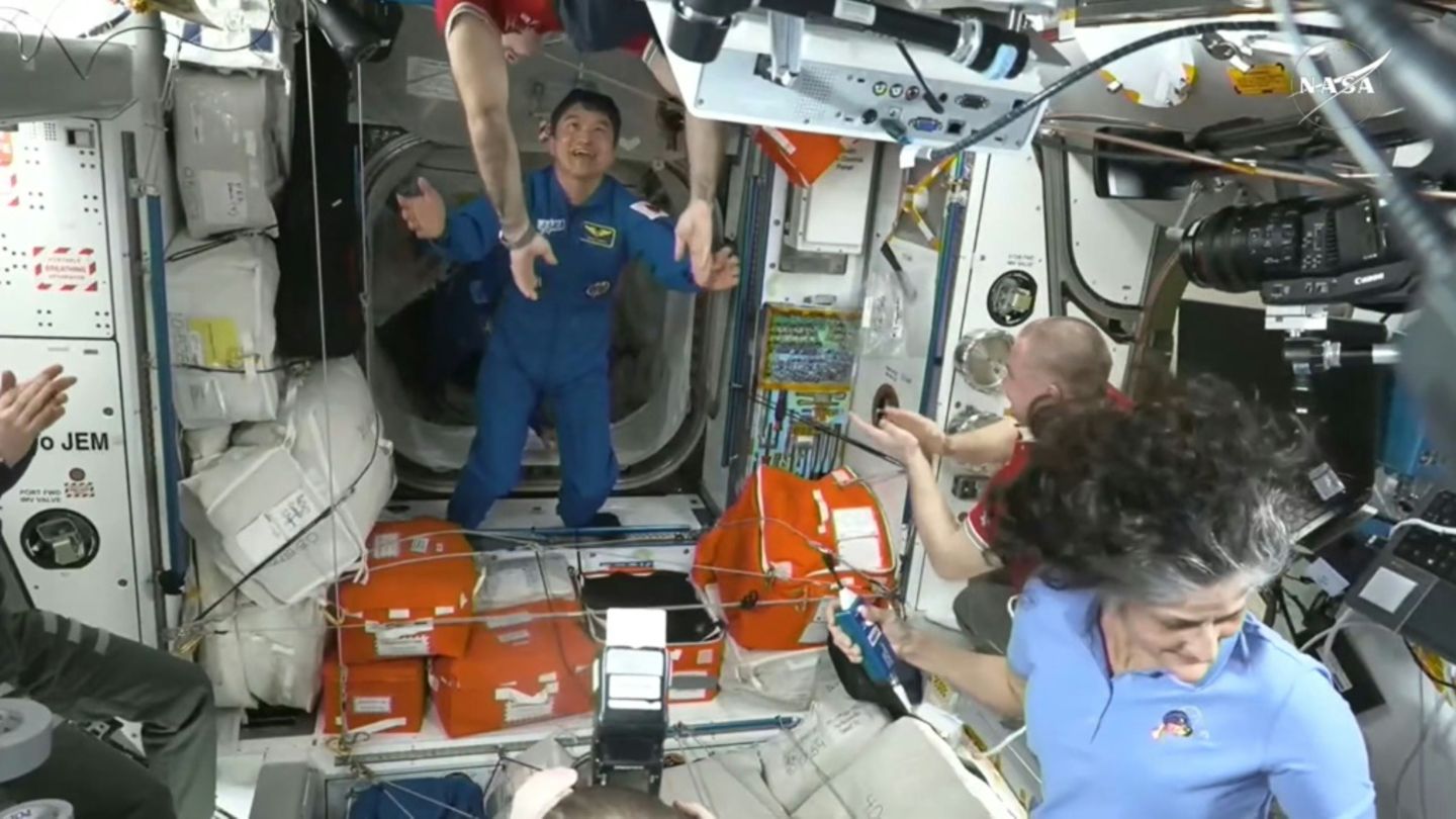 Nasa-Livestream zeigt die Ankunft des Japaners Onishi auf der ISS