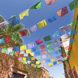 Bunte Gebäude und Straßen von San Miguel de Allende