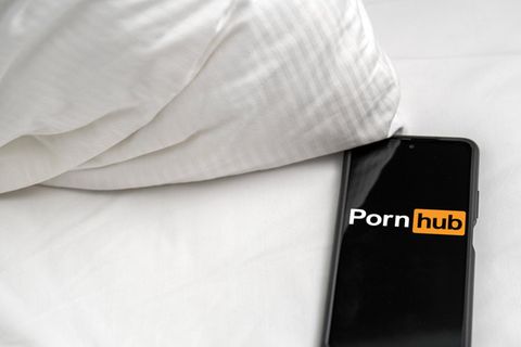 Die das Logo der kanadischen Webseite Pornhub
