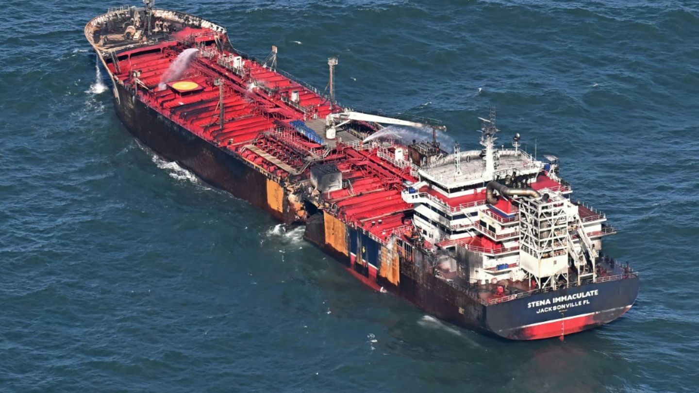 Der Öltanker "Stena Immaculate"