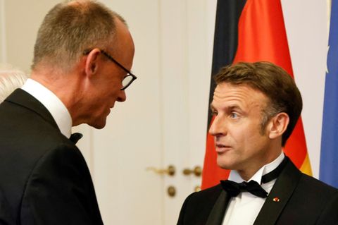 Merz und Macron im Mai 2024