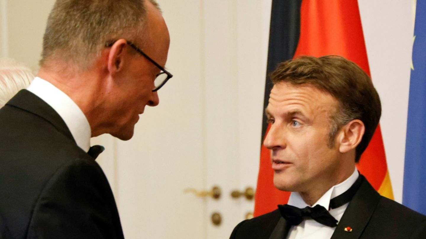 Merz und Macron im Mai 2024