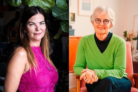 Zusammengeschnittene Portraits von Dr. Sheila de Liz und Dr. Maria Beckermann