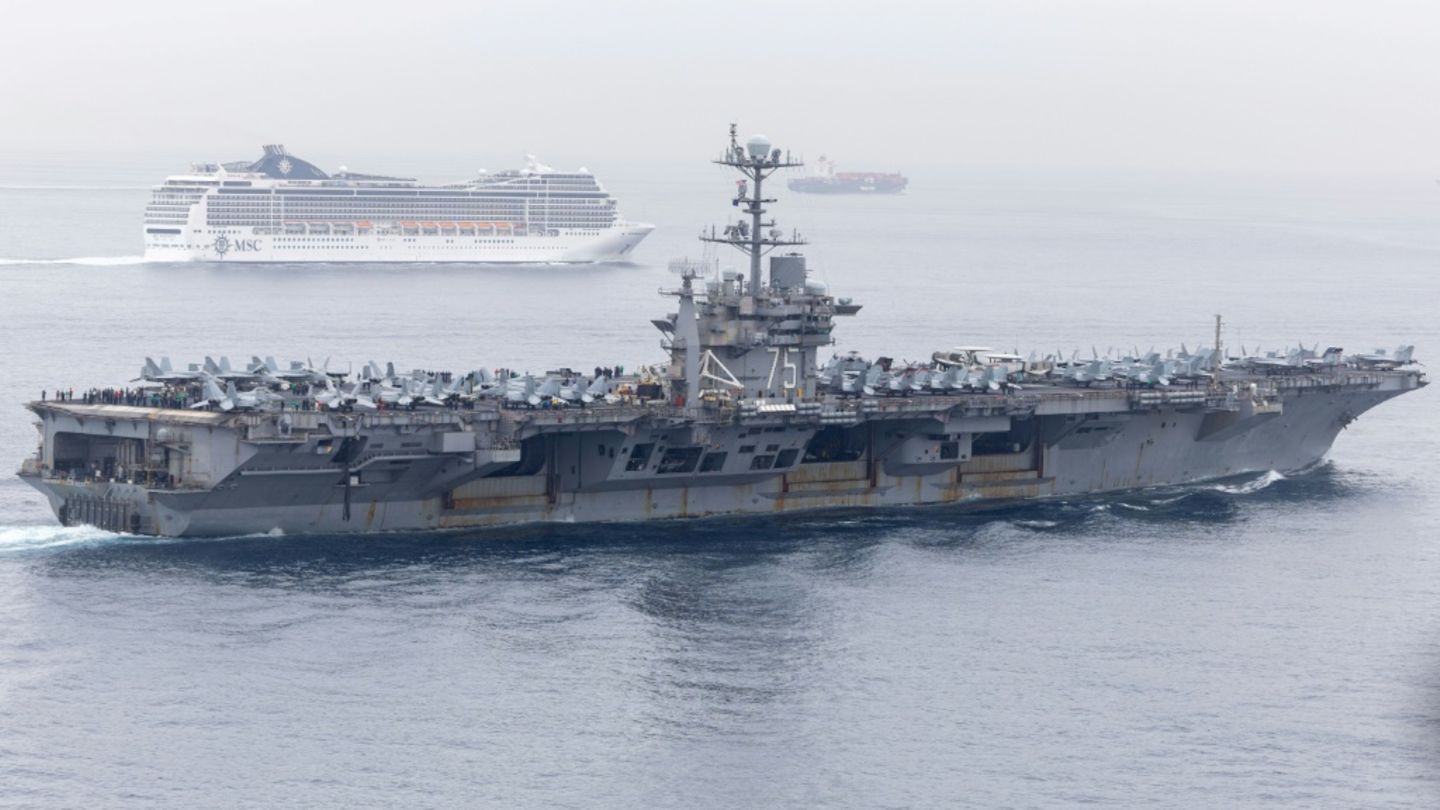Der Flugzeugträger "USS Harry S. Truman"