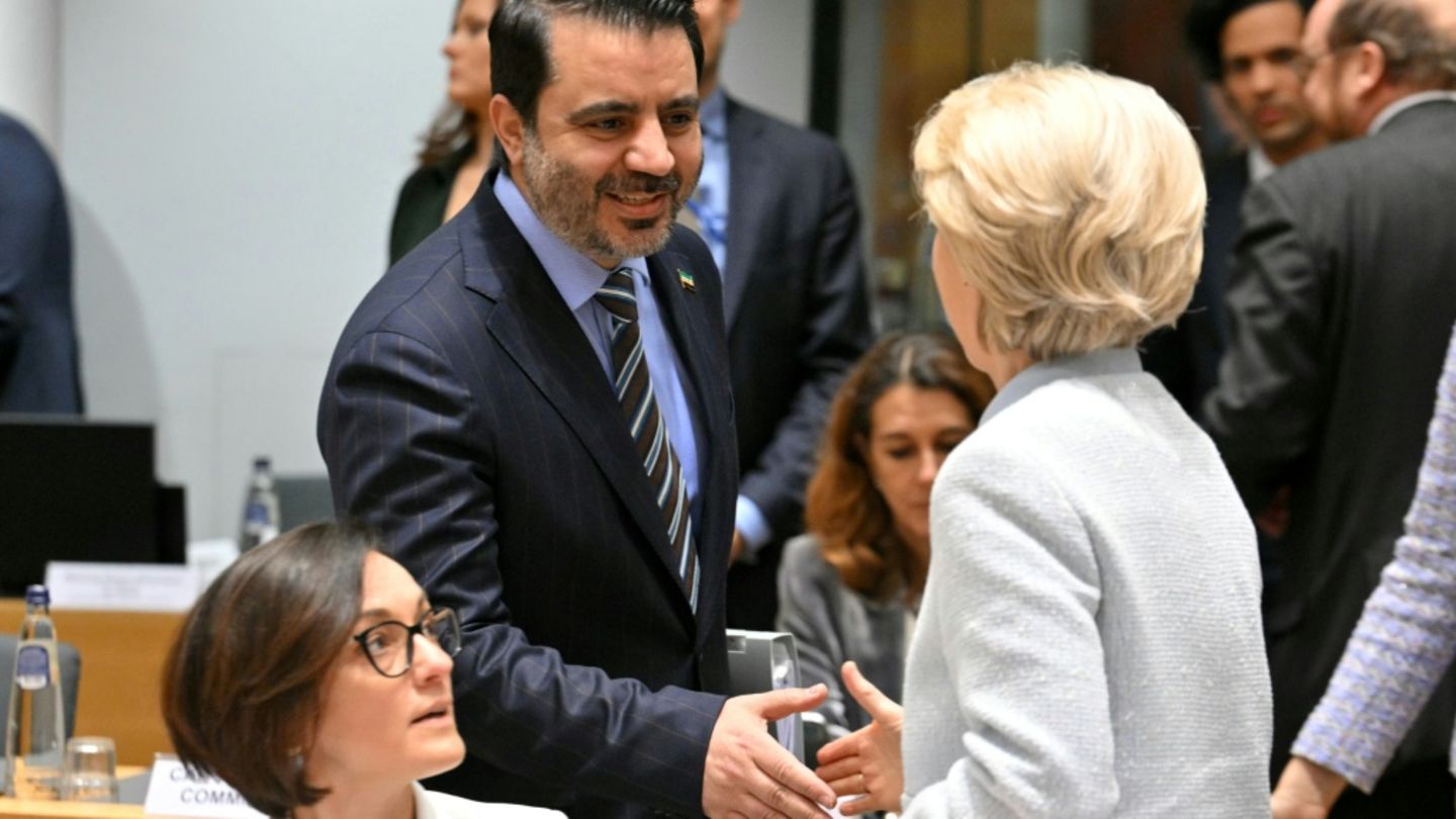 Von der Leyen begrüßt Syriens Außenminister al-Schaibani am Montag in Brüssel