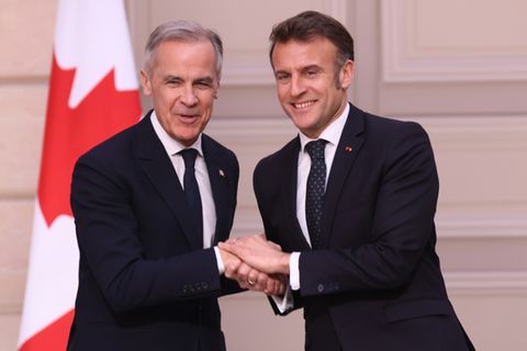 Mark Carney und Emmanuel Macron