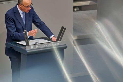 Friedrich Merz im Bundestag