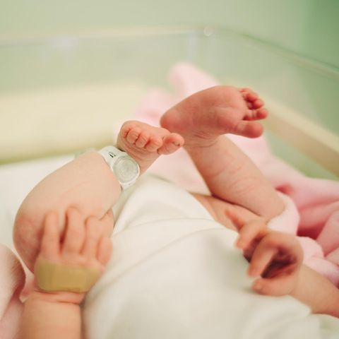 Baby in New Jersey im Krankenhaus