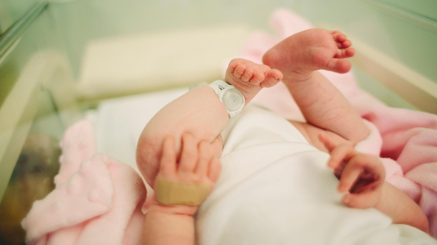 Baby in New Jersey im Krankenhaus