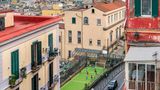 Blick von der Dachterrasse der privaten Università Suor Orsola Benincasa über das spanische Viertel in Neapel