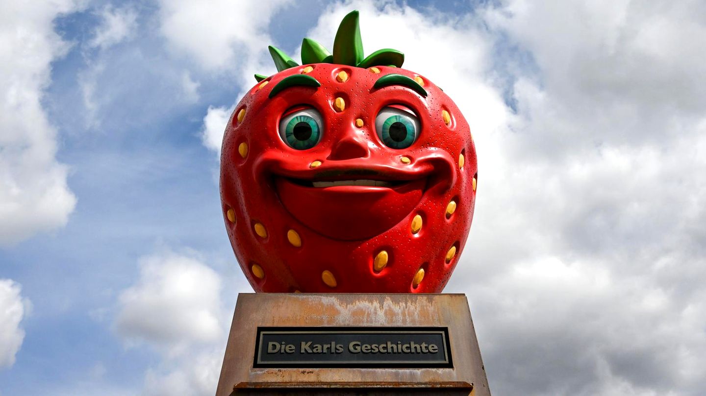 Impression von Karls Erdbeerhof in Elstal, das zur brandenburgischen Gemeinde Wustermark gehört