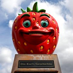 Impression von Karls Erdbeerhof in Elstal, das zur brandenburgischen Gemeinde Wustermark gehört
