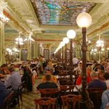 Innenraum des Restaurant Buillon Julien in Paris