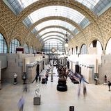 Innenraum des Musée d'Orsay in Paris