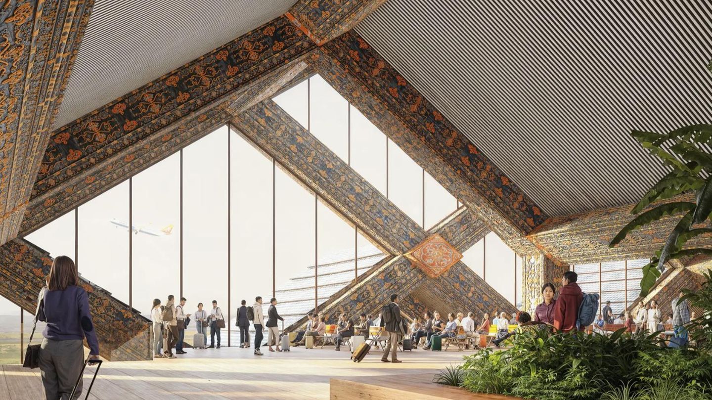 Bhutan Flughafen