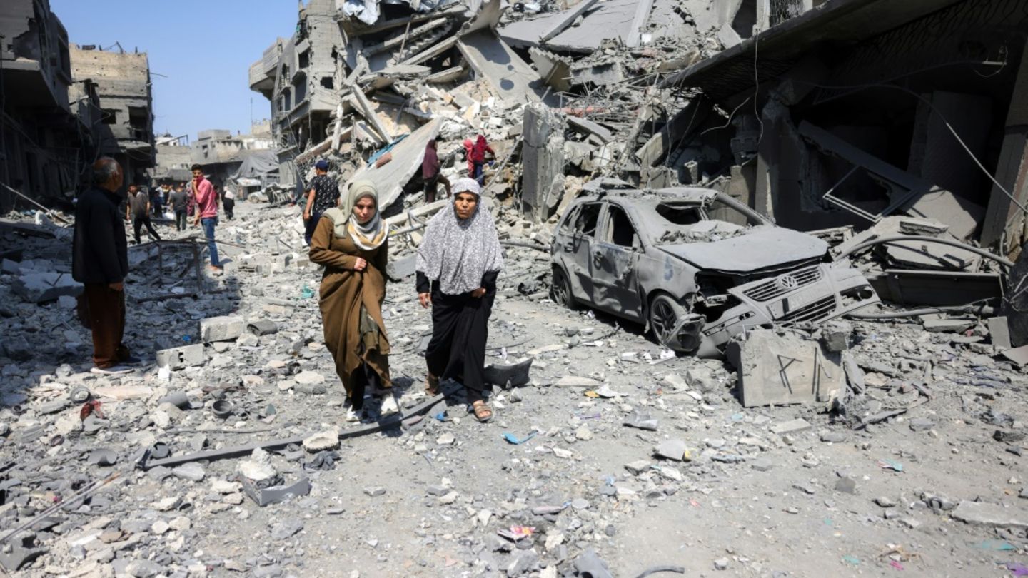 Zerstörung in Dschabalia im Gazastreifen