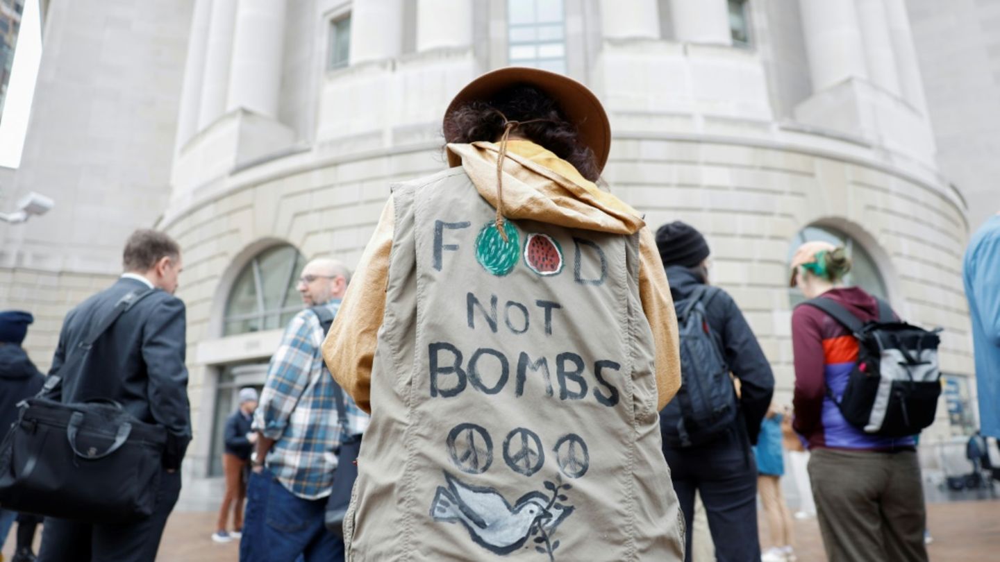 Protest gegen Kürzungen bei USAID