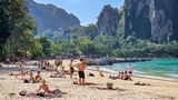 Thailand Strand Touristen