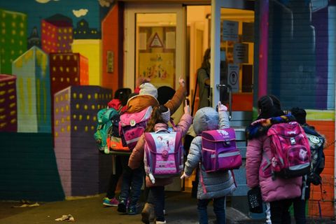 Schulkinder in Nordrhein-Westfalen