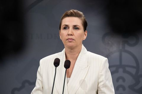 Die dänische Ministerpräsidentin Mette Frederiksen