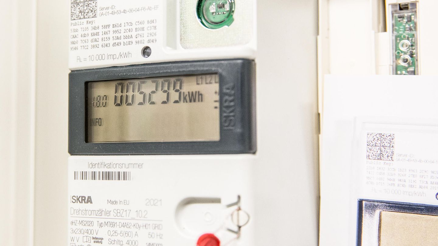 Ein verbauter Smart Meter