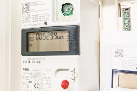 Ein verbauter Smart Meter