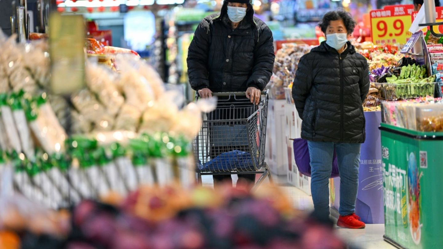 Supermarkt in China