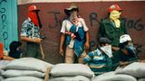 In Matagalpa erwarten die Revolutionäre den Gegenangriff der Regierungstruppen. Ihre Ausbildung und Waffen erhielten viele der Sandinisten von Kuba