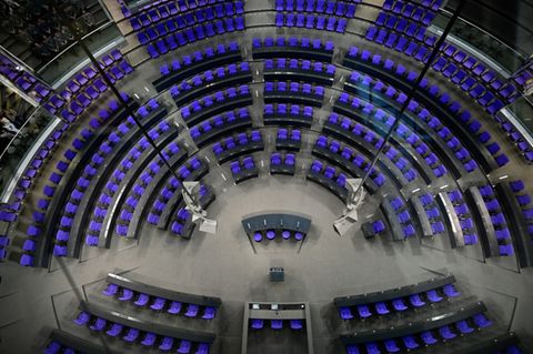 Plenum des Bundestags