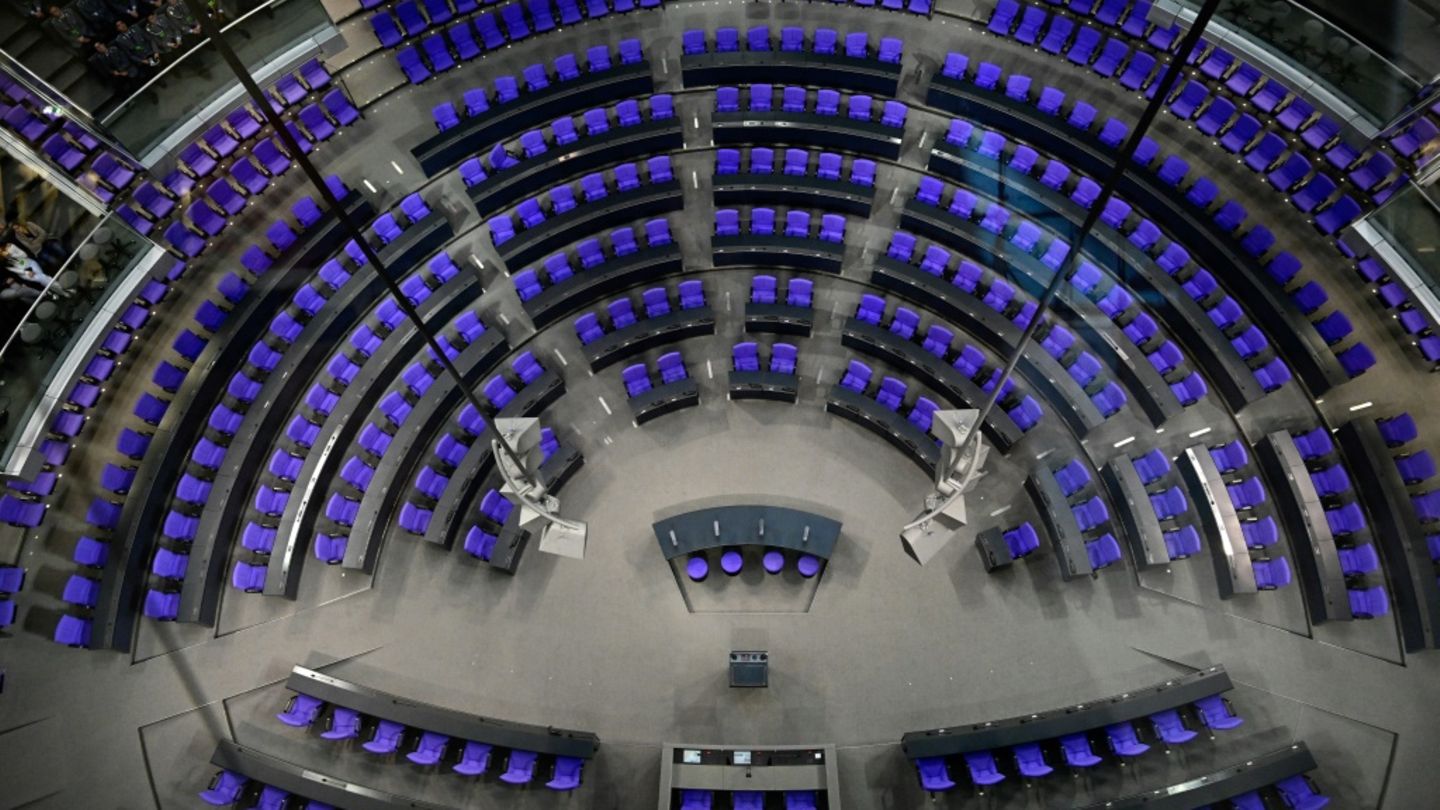 Plenum des Bundestags