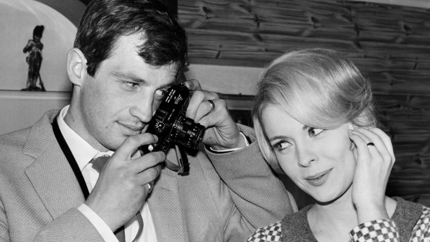 Jean-Paul Belmondo und Jean Seberg