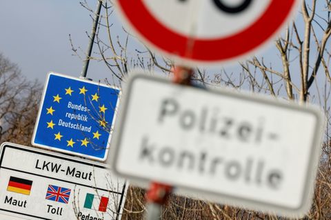 Kontrollen an der deutschen Grenze