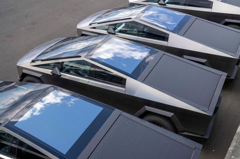 Der futuristische aussehende Tesla Cybertruck hat nun seinen achten Rückruf