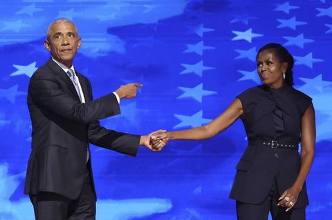 Michelle Obama und Barack Obama