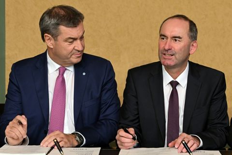 Markus Söder und Hubert Aiwanger