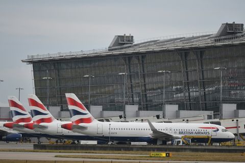 Flugzeuge in London