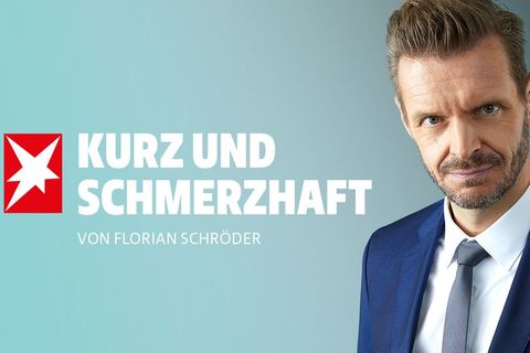 stern-Kolumne "kurz und schmerzhaft" - von Satiriker Florian Schroeder