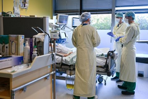 Ärzte in einer Klinik