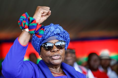 Namibias Präsidentin Netumbo Nandi-Ndaitwah
