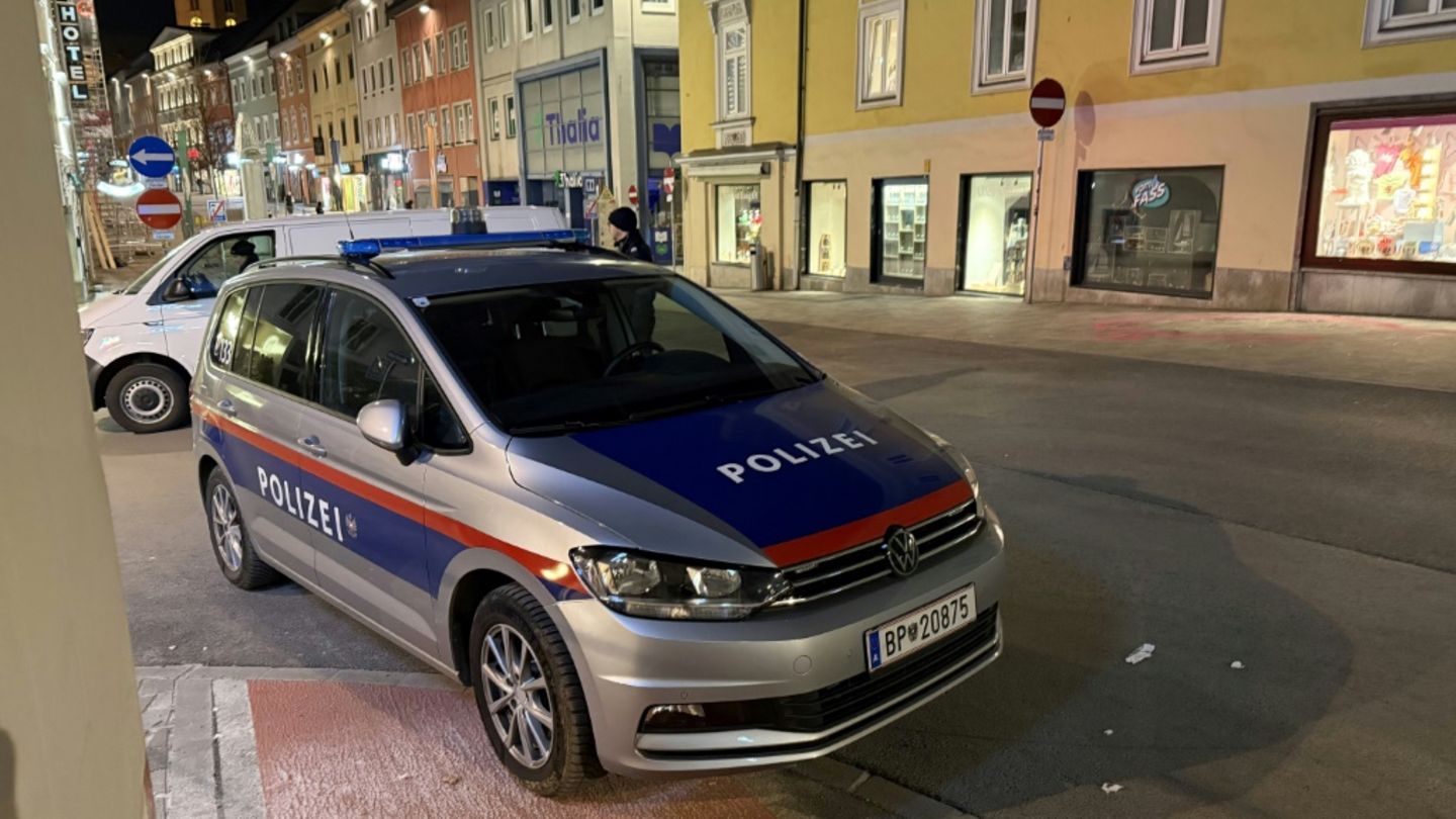 Polizeiauto in Österreich