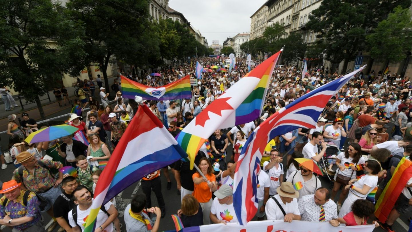 Pride Parade in Budapest