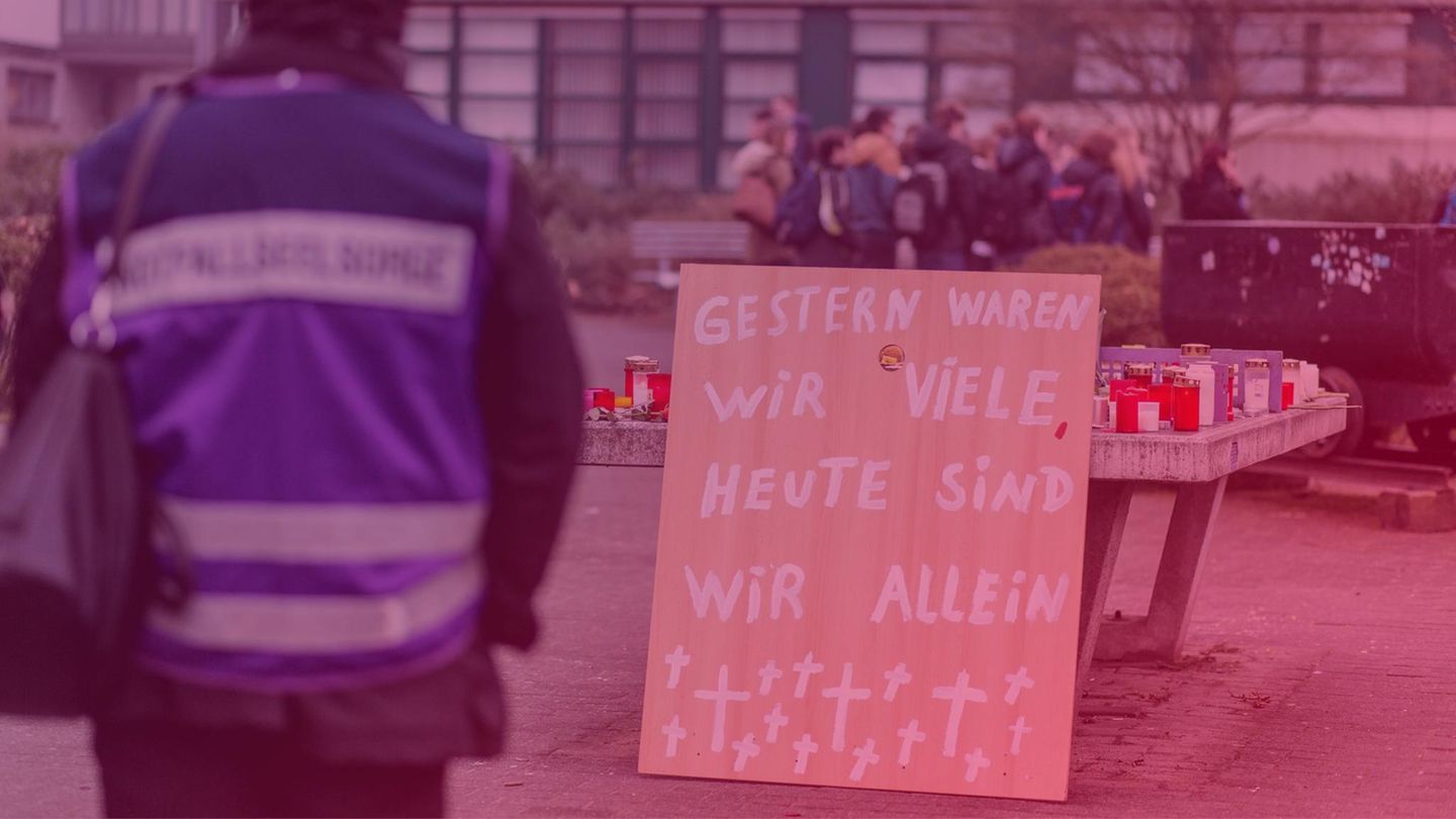 Einen Tag nach dem Germanwings-Absturz, den Pilot Andreas Lubitz herbeigeführt hat