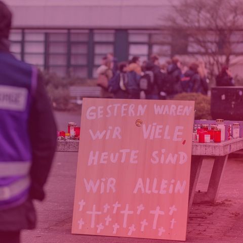 Einen Tag nach dem Germanwings-Absturz, den Pilot Andreas Lubitz herbeigeführt hat