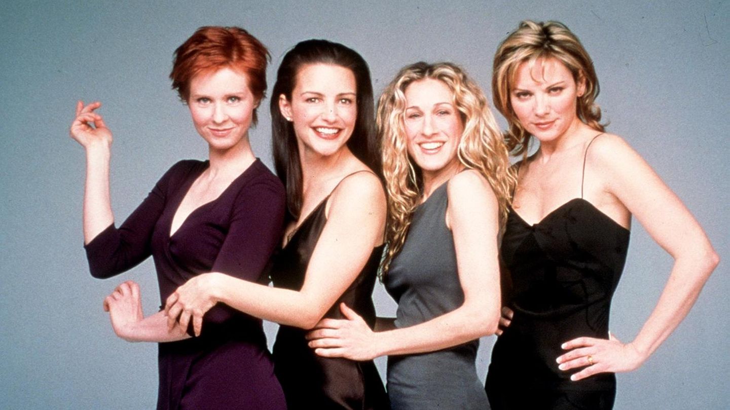 Beste Freundinnen Die vier aus "Sex and the City": Cynthia Nixon, Kristin Davis, Sarah Jessica Parker, Kim Cattrall