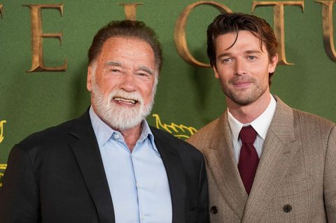 Patrick Schwarzenegger mit seinem Vater Arnold Schwarzenegger