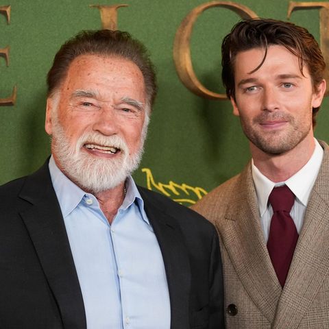 Patrick Schwarzenegger mit seinem Vater Arnold Schwarzenegger